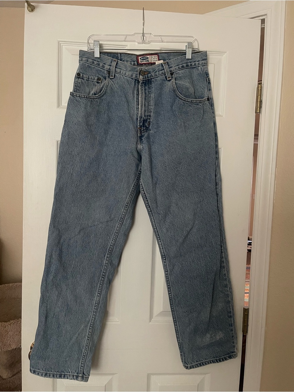 Old Navy Men's Relaxed Fit Light Blue Jeans